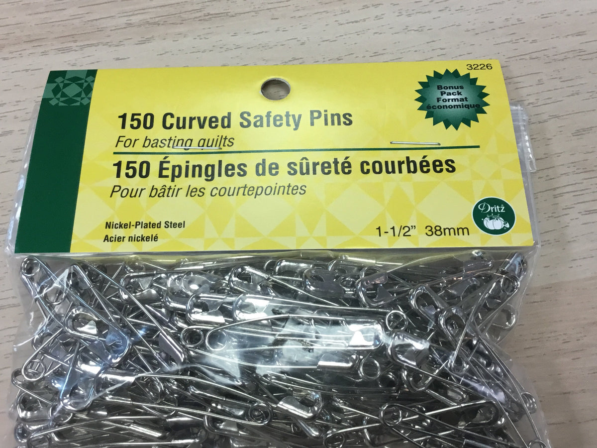 Dritz® Safety Pins Super Value Pack-200/Pkg Size 2 (1-1/2'')