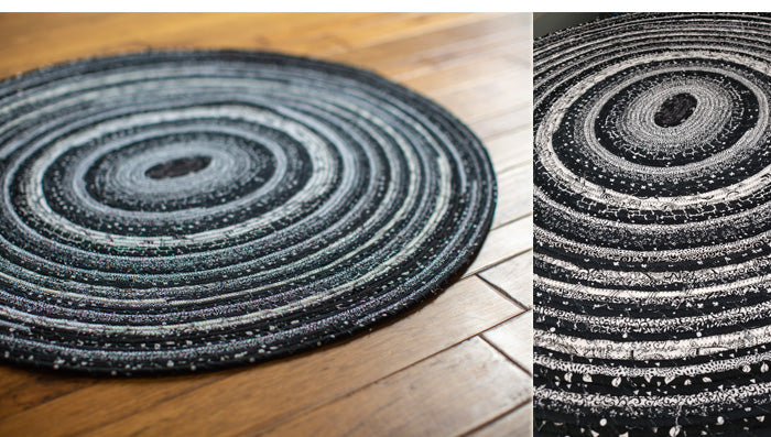 Fabric Covered Corded Rug – Tom's Sewing