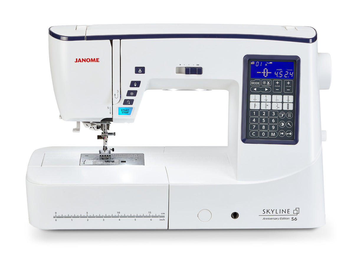 Janome Skyline S6 Anniversary Edition Tom's Sewing
