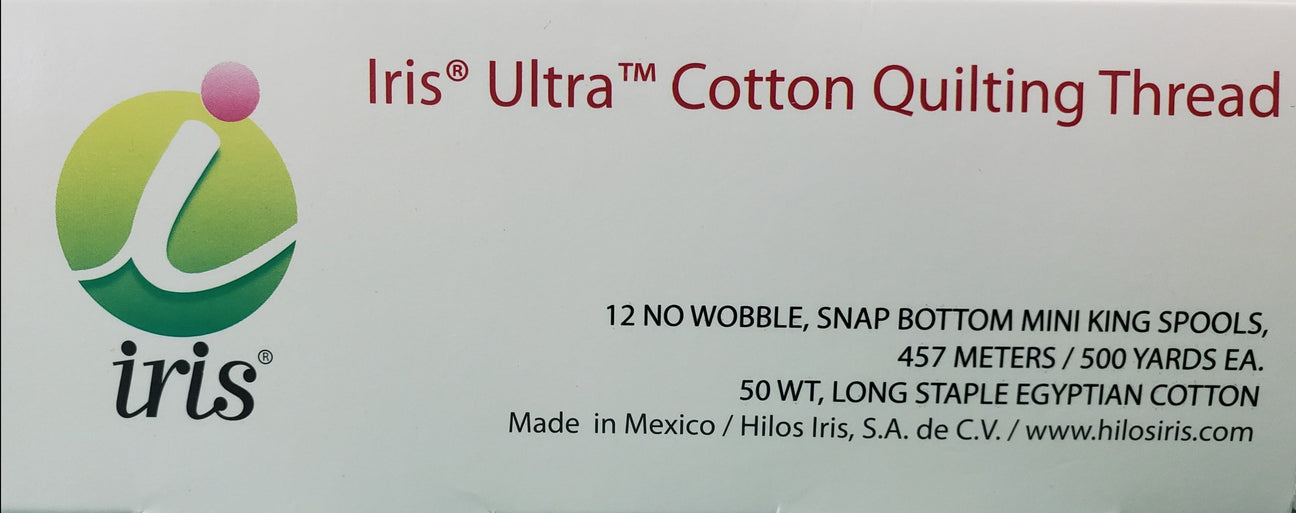 Iris Ultra Quilting Thread Set - QTS12 – Tom's Sewing