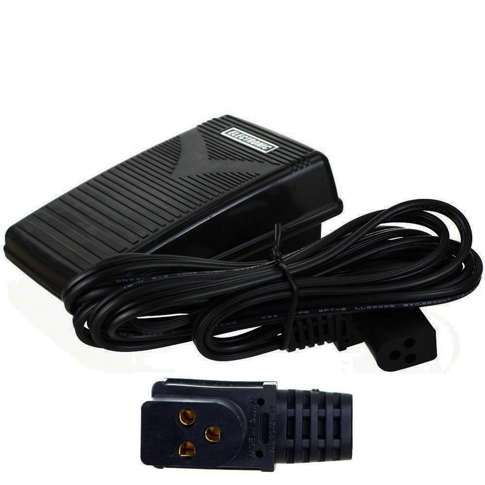 Singer Foot control 3 prong round end - 362095 – Tom's Sewing