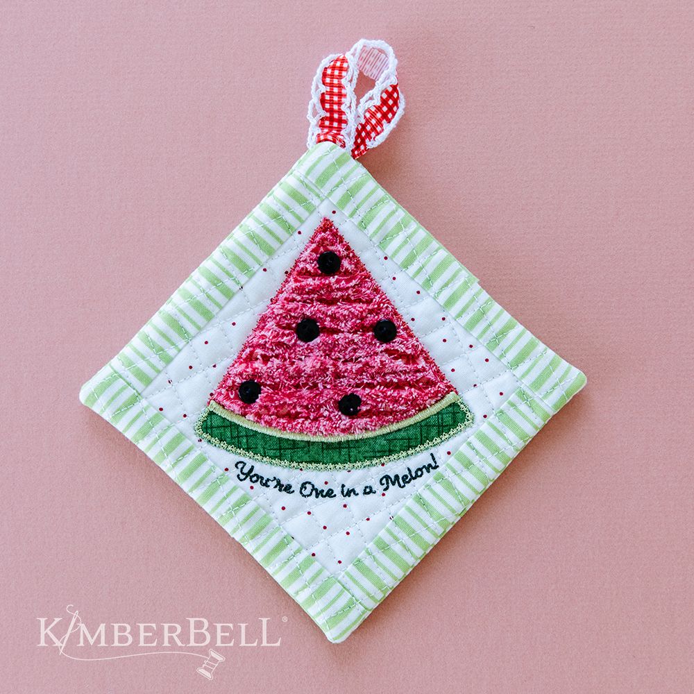 Watermelon Chenille Hot Pad – Tom's Sewing