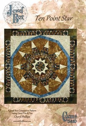 Ten Point Star Pattern - TPP1 – Tom's Sewing